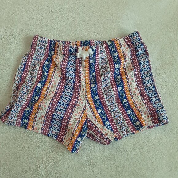 Children's Place Girl's Size M (7/8) 3 Pack of Pull on Boho Floral Shorts - Picture 6 of 13